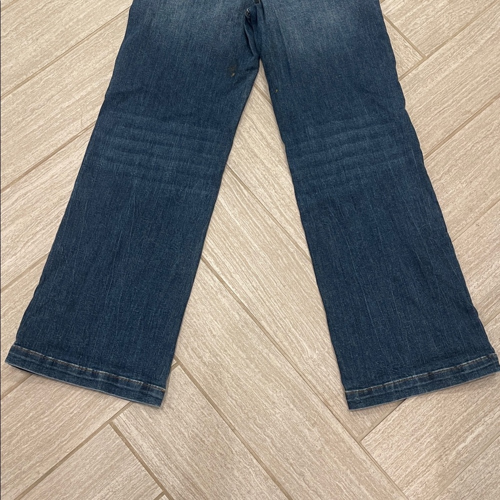 Kut from the Kloth Jodi Dark Blue Wide Leg Jeans - Picture 6 of 6